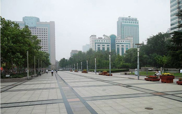 市政施工——人民廣場(chǎng)地面